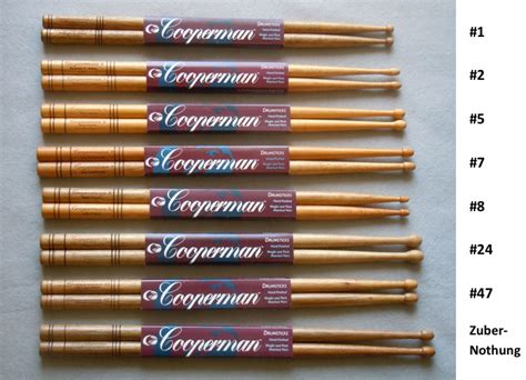 cooperman drumsticks for sale.